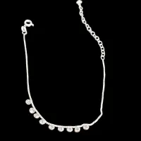Pulseira com pontos de luz em prata 925
