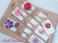 G1.330  Gabarito de Moldes em MDF Coleção Florescer - Foto 8