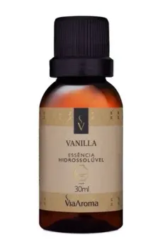 Essencia Hidrossolúvel Via Aroma Clássica Vanilla