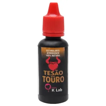 Tesão de Touro Gotas Afrodisíacas 20ml K-Lab - KTT20