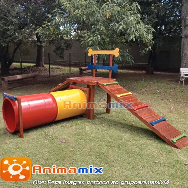 Playground petplace tunel duplo