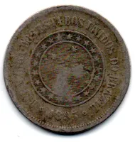 1895 - 100 Réis - Moeda Brasil