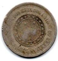 1895 - 100 Réis - Moeda Brasil