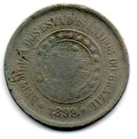 1899 - 100 Réis - Moeda Brasil