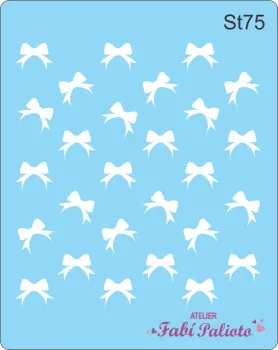 ST75  Stencil  Laços