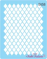 ST58  Stencil  Losango