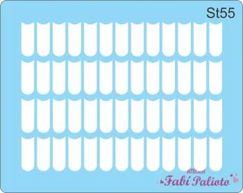 ST55  Stencil  Telhadinho 1