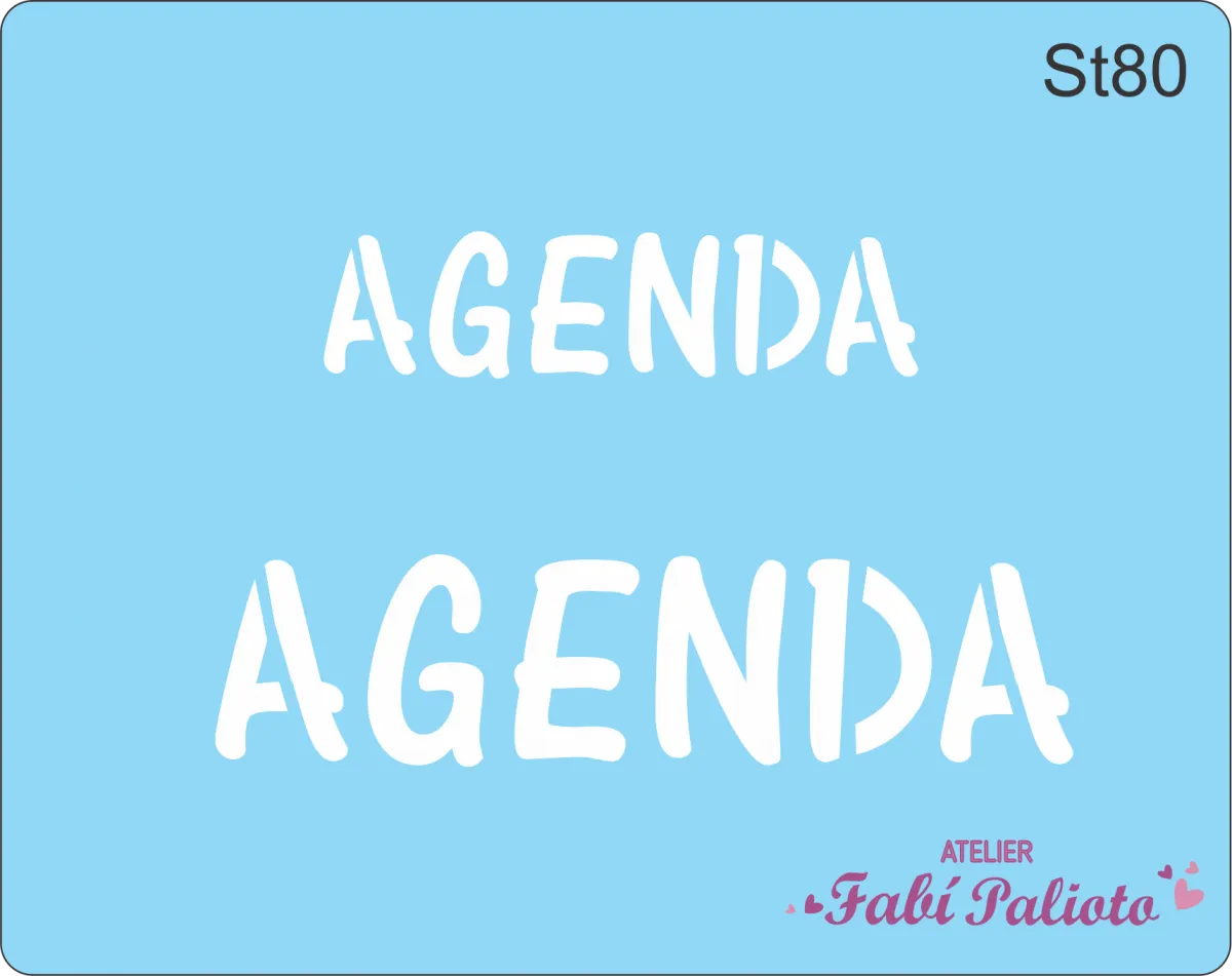 ST80 Stencil   Agenda