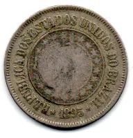 1895 - 200 Réis - Moeda Brasil