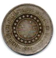 1896 - 200 Réis - Moeda Brasil