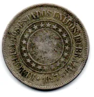1897 - 200 Réis - Moeda Brasil