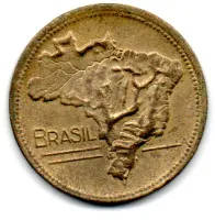 1942 - 2 Cruzeiros - Moeda Brasil - MBC/SOB - Foto 2