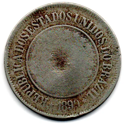 1899 - 200 Réis - Moeda Brasil