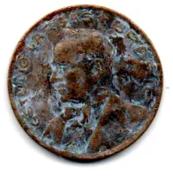 1942 - 50 Centavos - Moeda Brasil - C/ Danos - Foto 2