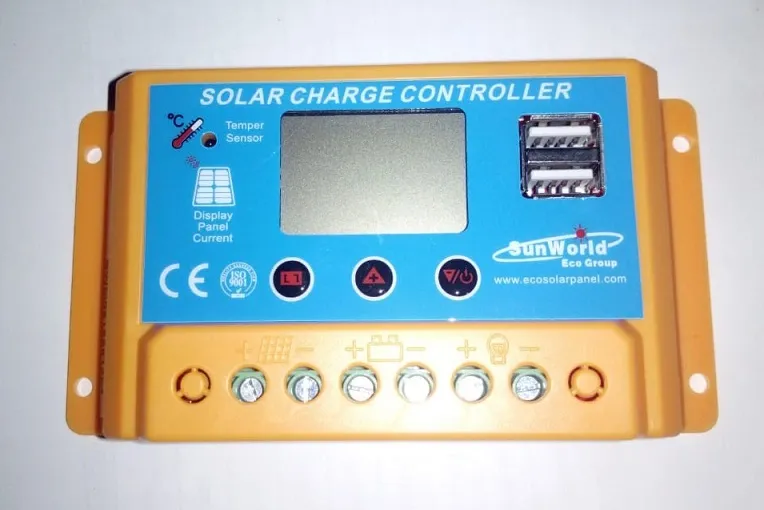SOLAR PWM 20A CONTROLADOR 12V/24V SWC20A SUNWORLD