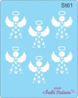 ST62  Stencil  Anjinhos