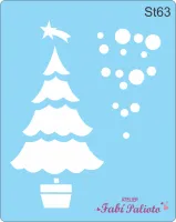 ST63  Stencil  Pinheirinho Grande