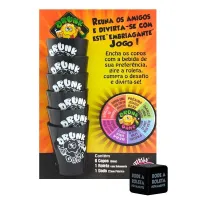 JOGO DRUNK GAME ROLETA COM 6 COPOS