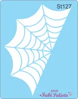ST127  Stencil  Teia de Aranha