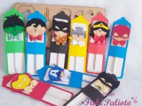 G1.331  Gabarito de Moldes em MDF Ponteiras Heróis - Foto 5