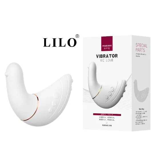 Vibrador com Pontas Duplas Recarregável USB - ES034 Imagem