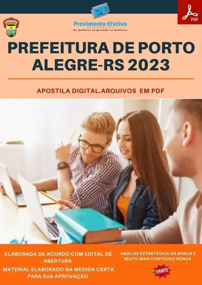 Apostila Prefeitura Porto Alegre RS Medicina do Trabalho 2023