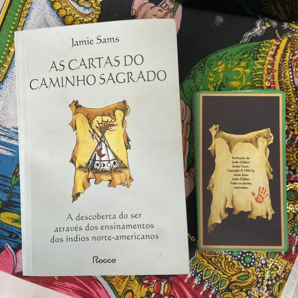 Livro as Cartas do Caminho Sagrado + Cartas