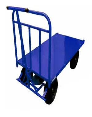 Carrinho  Plataforma Gruplast  Assoalho de Chapa com 01 aba - carga 500kg