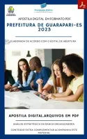 Apostila Prefeitura Guarapari ES Odontólogo 2023