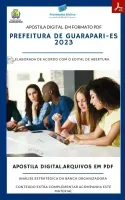 Apostila Prefeitura Guarapari ES Psicólogo 2023