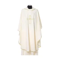 Kit 5 Casulas Bordado Cruz  - Foto 5