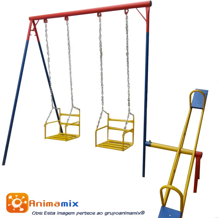 Balanço Duplo com Gangorra