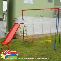 Balanço Duplo com Escorregador Chapa