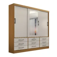 Guarda-Roupa 3 Portas Meridian D´doro - Foto 4