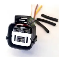 Conector Chicote 3 Vias da Resistência da Ventoinha Kia Sportage - Foto 2