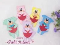 G1.333  Gabarito de Moldes em MDF Abracinho de Pet - Foto 2