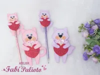 G1.333  Gabarito de Moldes em MDF Abracinho de Pet - Foto 5