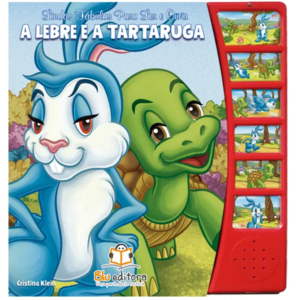 Lindas Fábulas para Ler e Ouvir: A Lebre e a Tartaruga Imagem