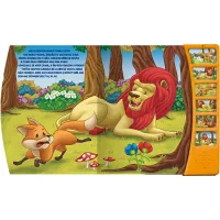 Lindas Fábulas para Ler e Ouvir - O Leão e a Raposa - Foto 2