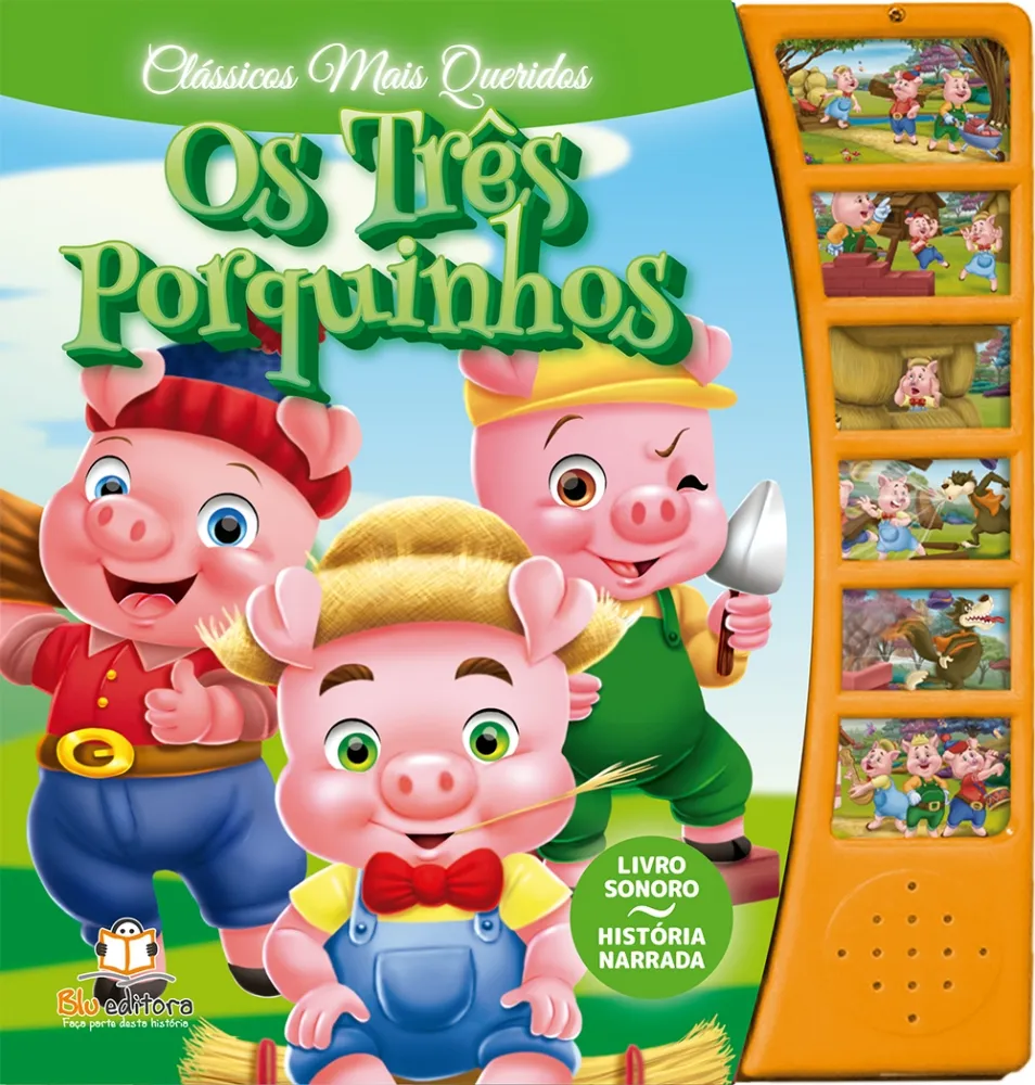 Clássicos Mais Queridos – Os Três Porquinhos Imagem