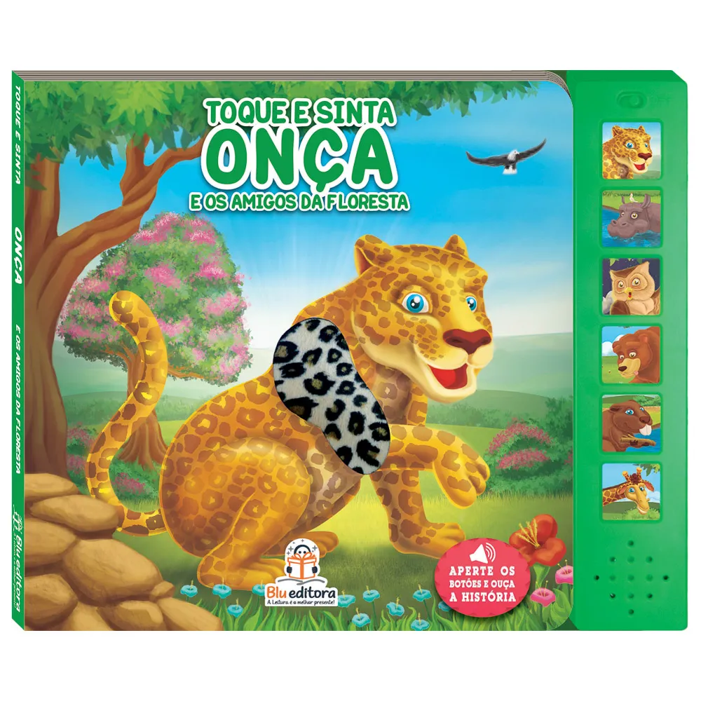Toque e sinta: Onça e os amigos da floresta Imagem