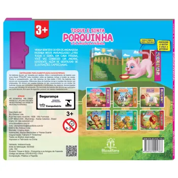 Toque e sinta: Porquinha e os amigos da fazenda (sonoro) - Foto 2