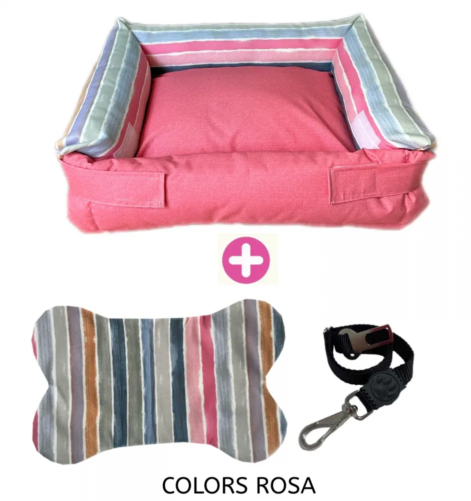 KIT - Cama/Protetor para o sofá/carro 3 em 1 IMPERMEÁVEL + Tapete americano + Cinto