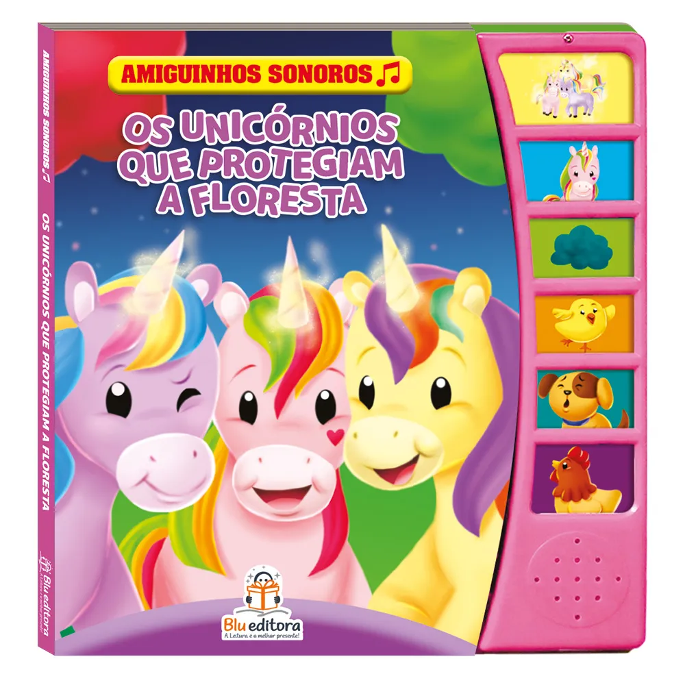 Amiguinhos Sonoros – Os Unicórnios que Protegiam a Floresta