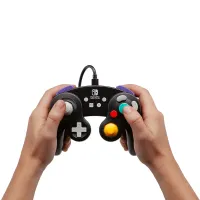 Controle PowerA GameCube Style Wired Preto (PWA-A-01892) -  Nintendo Switch - Foto 5