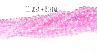 Fio de cristal Rosa Mais Boreal - 11