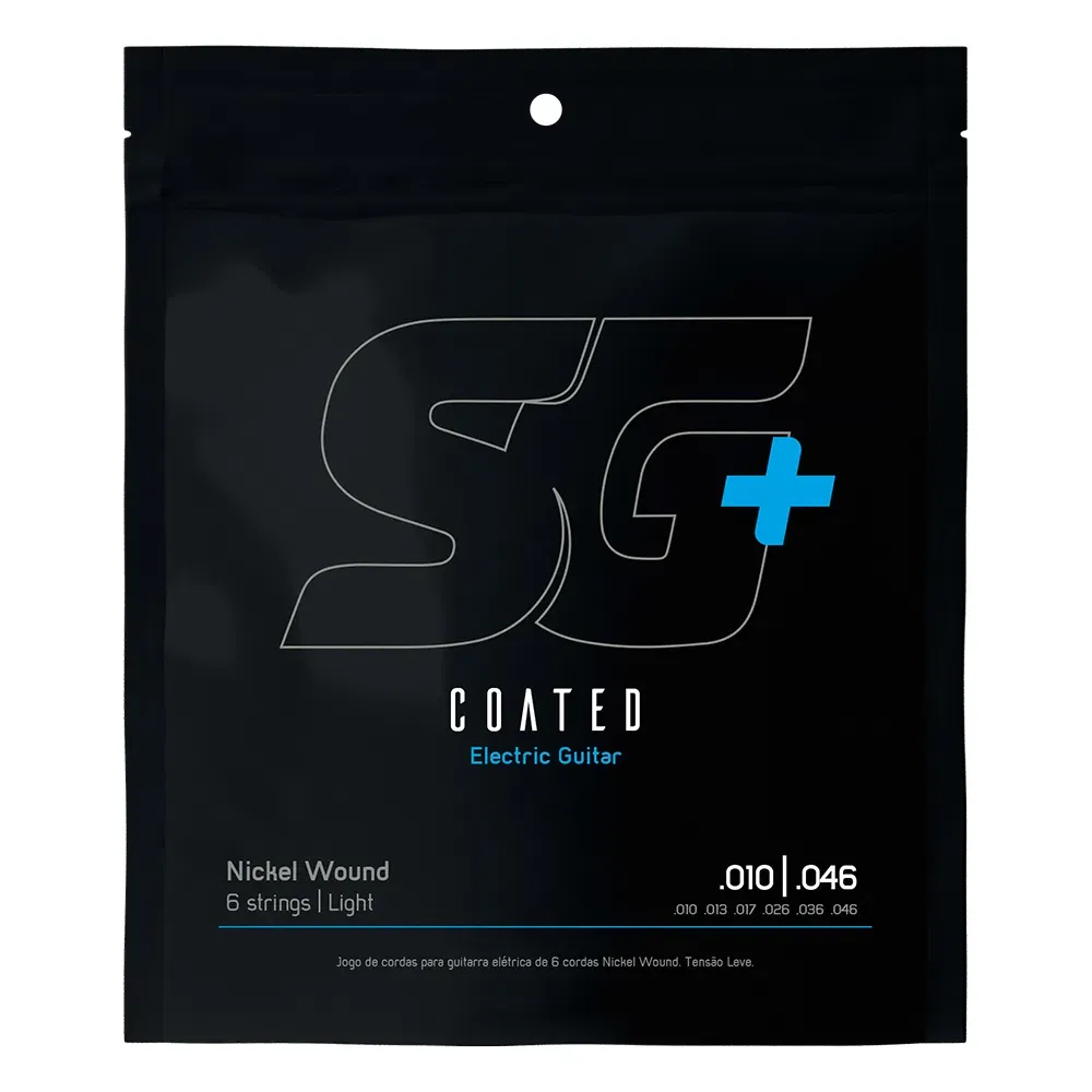 Jogo de Cordas para Guitarra SG+ 010-046