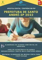 Apostila Prefeitura Santo André SP Nutricionista 2023