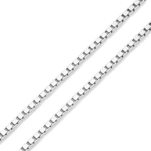 Corrente de prata veneziana 70 cm - CO070