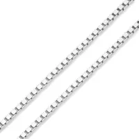 Corrente de prata veneziana 70 cm - CO070